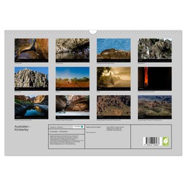 Australia Kimberley (Wall Calendar 2026 DIN A3 Landscape), CALVENDO Monthly Calendar: The Kimberley - Ancient Landscapes (CALVENDO Nature)