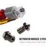 Hardened Steel Extruder Nozzle 0.2mm/0.3mm/0.4mm/0.5mm/0.6mm Compatible with 1.75MM V6 Hotend