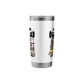 Funny Raccoon Bake My Own Bread Don't Trust the Government Stainless Steel Insulated Tumbler