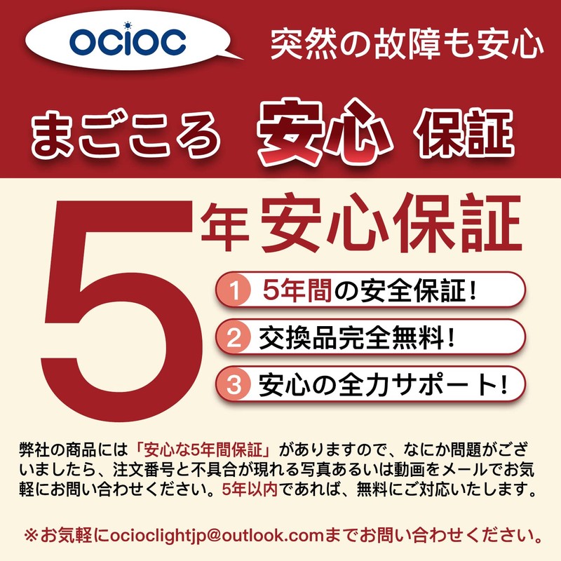 【Energy Saving - 5-Year Warranty】OCIOC LED Motion Sensor Ceiling Light,