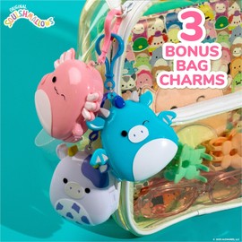 Squishmallows Original Bracelet Bundle, Bracelet Making Kit, Friendship Bracelet Kit, Charm Bracelet, Charm Bracelet Making Kit, Gifts for Girls, 7 Year Old Girl Birthday Gifts, Teen Girl Crafts