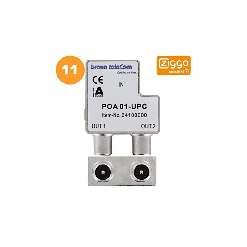 Braun Telecom Ziggo Splitter POA 01-UPC