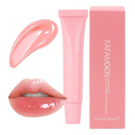 Peptide Lip Tint, Tinta De Labios Peptide, Lip Gloss Brillante Brillo De Labios Hidratante De Larga Duración Mermelada De Labios Jelly Gloss Voluminizador De Labios No Pegajoso, Lápiz Labial Líquido De Gelatina Brillante Para Mujeres Y Niñas (01#, M)