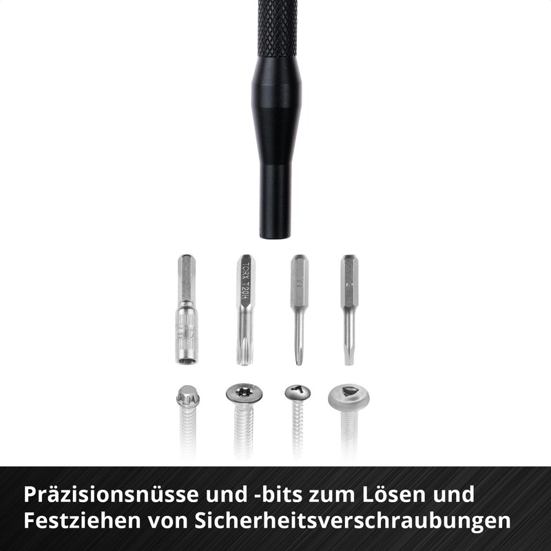 Original Einhell 33-Piece Precision and Electronics Repair Kit with Precision