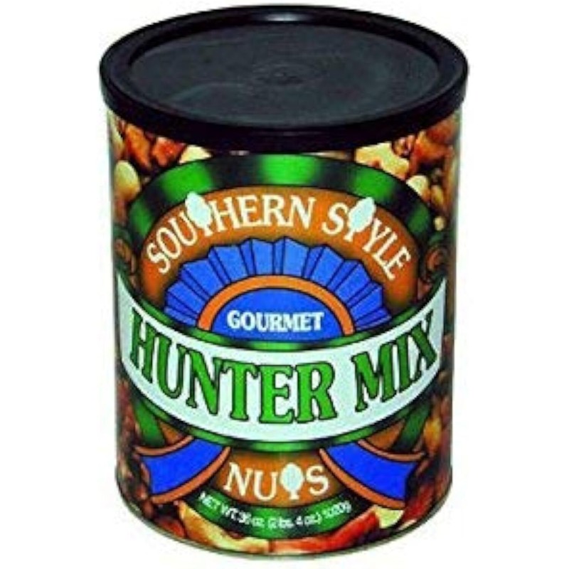 Squirrel Brand Southern Style Nuts-Gourmet Hunter Mix, 36-Ounce (2 cans)