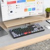 iRoboosta 75% Mechanical Gaming Keyboard with Red Switch, RGB LED