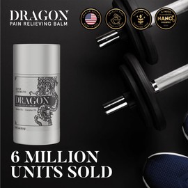 Americanna Wellness Dragon Balm 3.4oz Roll-Up Super Silver Strength