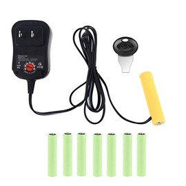 Adjustable Battery Eliminator 3V 4.5V 6V 9V 12V AAA Battery Power Supply Adapter Replace 7pcs AAA Batteries