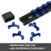 ALOANES 9 PC ABS Socket Organizer, 1/2 inch, 3/8 inch