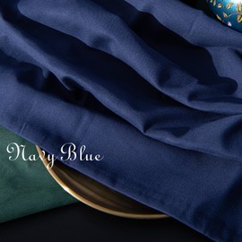 Organictune Pillow Cases Queen Size Set of 2 Microfiber Pillowcases Shrinkage and Fade Resistant Pillow Covers with Envelope Closure（Navy,20x30 Inches）