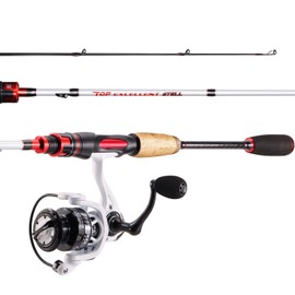 Sougayilang Fishing Rod and Reel Combo, Spinning Combo, 6.9ft, Medium Heavy, 2pcs, 2000 Reel