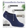Fiera Besa Sneaker Socks Bamboo Socks 5 Pairs, navy, 43