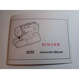Singer 3232 Sewing Machine Manual  Reproduction