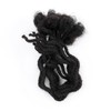 8 Inch 30 Strands Curly Wave Loc Extensions Human Hair,