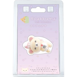 San-X Rilakkuma AB29902 Petit Collection Petit Rilakkuma Mascot, Korilakkuma H29902 H29 x W46 x D22 mm