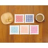 Sashiko kit 5 coasters SK-293