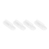8Pcs Wall Self Adhesive Curtain Hooks White Reusable Plastic Curtain