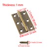 bociloy 6Pcs 1.5 Inch Butt Hinge, Mini Cabinet Hinges, Rectangle