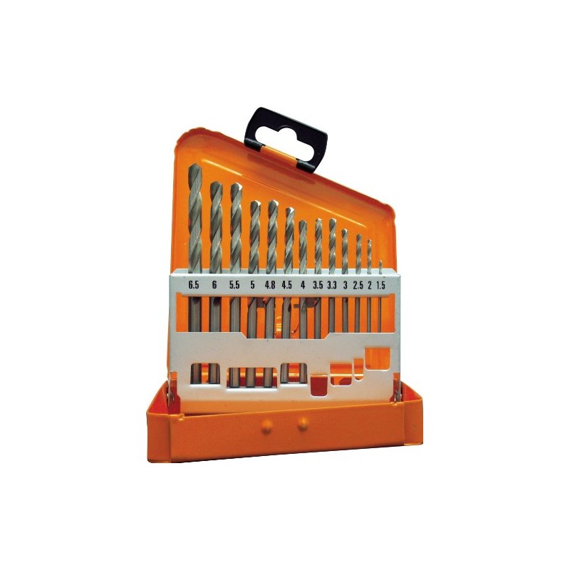 PROJAHN 60413 twist drill set HSS-G 1,5-6,5/0,5 mm 13pcs ECO