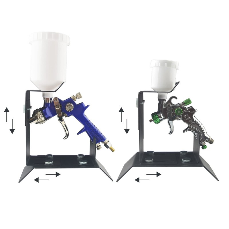 HUBEST Gravity Paint Spray Gun Stand Holder Sprayer Stand Holds