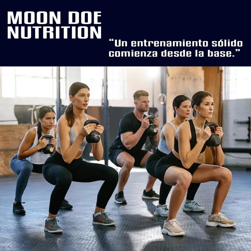 Bcaas Glutamina En Polvo Moon Doe Nutrition