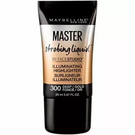 Maybelline Master Strobing Liquid Illuminating Highlighter, Deep/Gold, 0.67oz.