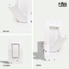 Fittes Flush Hideaway Hook [Luxe], Foldable Recessed Wall Mount Hooks