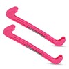 2Pcs Ice Skate Blade Covers, Figure Skate Guards Adjustable Quick Ice Skate Sharpener Grindstone Grinding Sharpening Tool Adjustable Protection Hockey Skating Blade Walking Cover