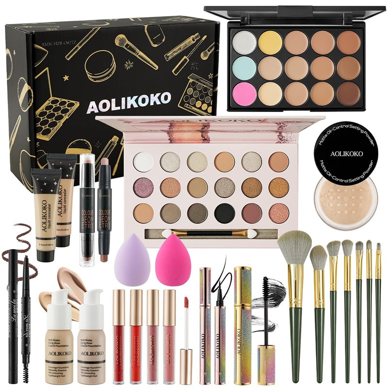 Kit de Maquillaje Todo en Uno - Set de Regalo