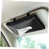 KOMBIUDA Car Visor Tissue Holder PU Leather Napkin Box Case