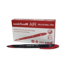 uni-ball Micro Air Rollerball Pen - Red (Pack of 12)