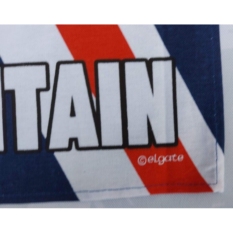 Great Britain Map Union Jack Flag Tea Towel United Kingdom