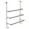 Franklin Brass (1-Pack) Over the Door Hooks Triple Towel Rack