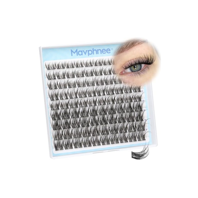 Spider Lash Clusters Fluffy Eyelash Extensions Wispy Individual Lashes Natural