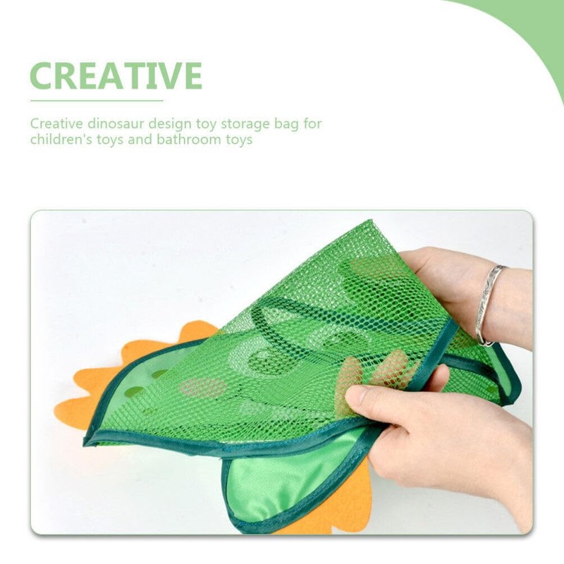 Tofficu Lindo organizador de tina, bolsa de juguetes de baño
