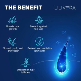 LILIVERA Hair Growth Serum for Men and Women Kit
