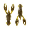 Z-MAN TRDCR-46PK6 Trod Crawz, 2.5", Green Pumpkin, 6 Pack, Multi,