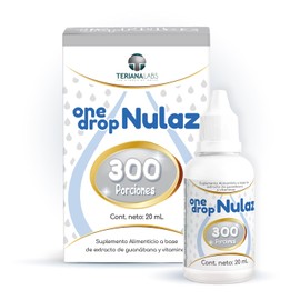 Vitamina ONEDROP NULAZ frasco con 20 mL, 1000 ALU por gota