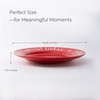 FAQQI You Are Special Today Red Plate – 10.63-Inch Ceramic