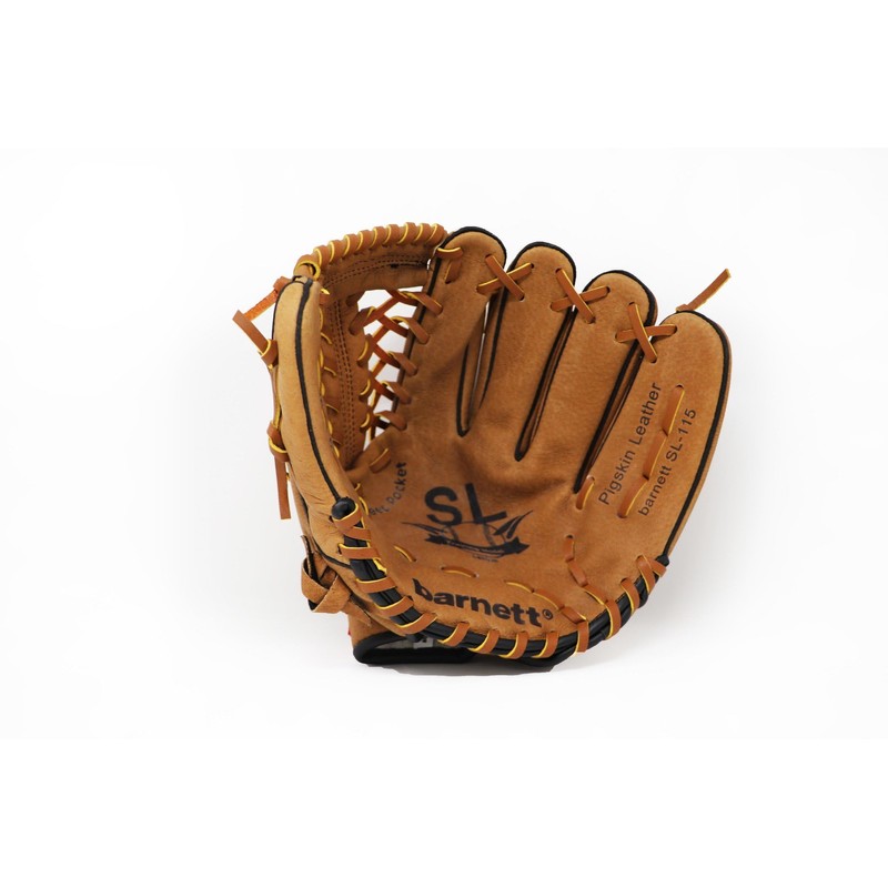 barnett SL-115 REG gloves of baseball cuir infield/outfield 11", pour