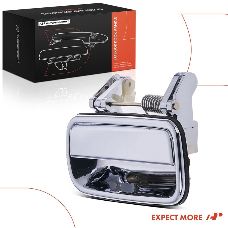 A-Premium Rear Right Passenger Side Exterior Door Handle Compatible with