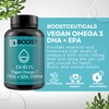 BoostCeuticals Vegan Dha Epa 500mg Vegan Softgels - No Stearates