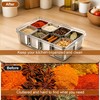 Stainless Steel Snackle Box Container, Dishwasher Safe Snack Box with