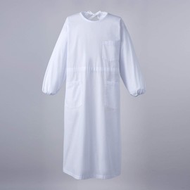Unisex Apron with Sleeves White 3L 84-301