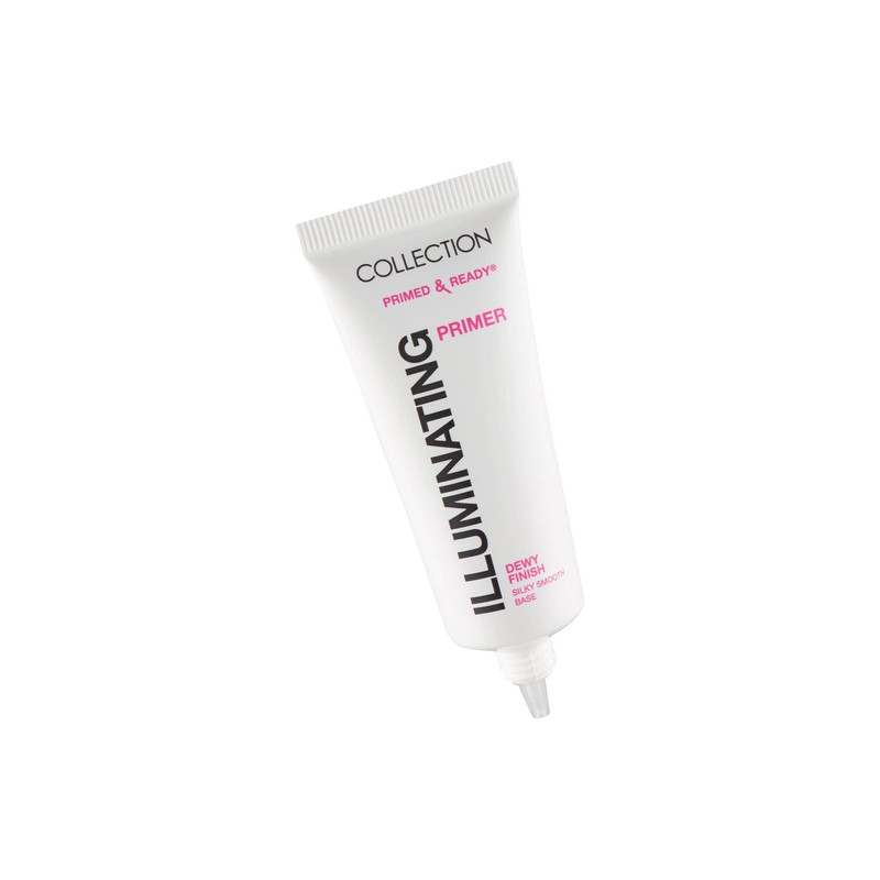 Collection Cosmetics Primed and Ready Illuminating Primer, Dewy Finish For