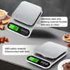 Generic High Precision Digital Kitchen Scale 22lb/10kg - Stainless Steel,