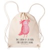 Mr. & Mrs. Panda Axolotl Happy Sports Bag, cream-coloured