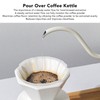 Pour Over Coffee Kettle 304 Stainless Steel Gooseneck Narrow Spout