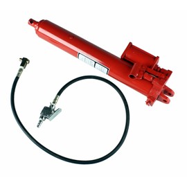 Dragway Tools 8 Ton Hydraulic and Air Long Ram for Engine Hoist Cherry Picker Shop Crane Jack