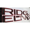 AUTOCARIMAGE Tailgate raised letters fits RIDGELINE 2024 2025 2026 carbon
